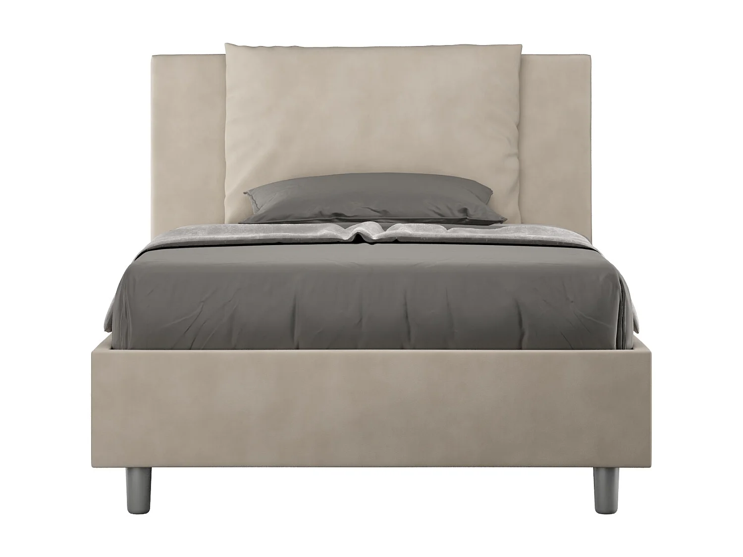 Lit Antea 110x190 sans sommier sable