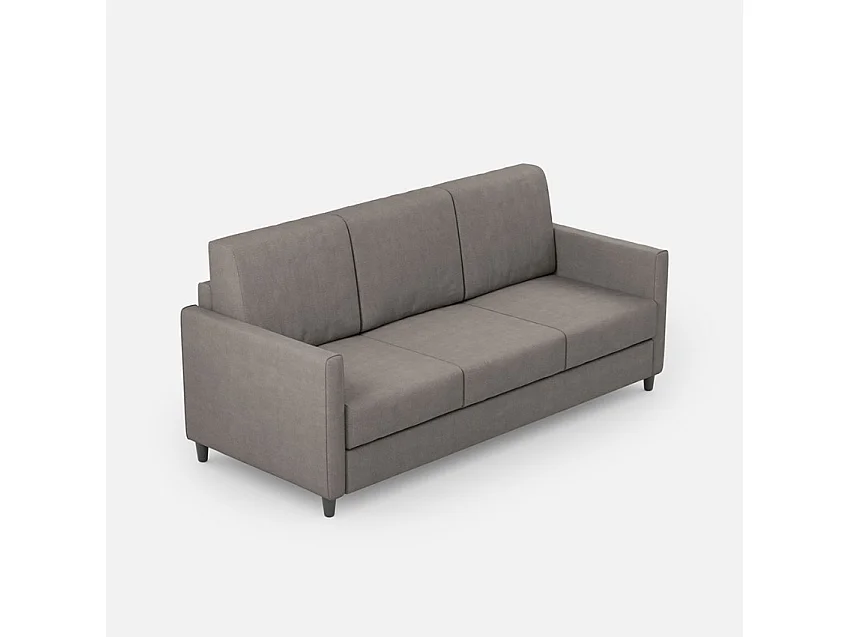 Letto Adele 110x200 senza rete ocra