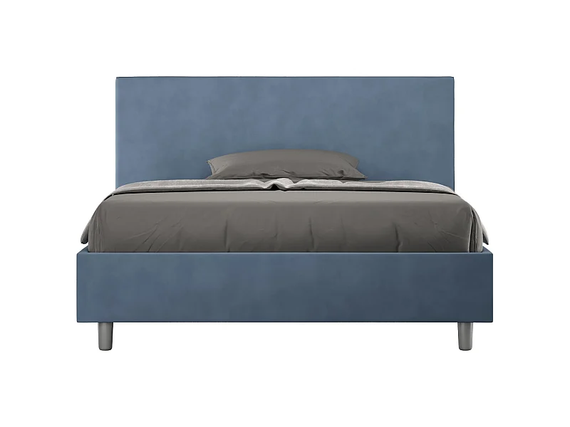 Letto Adele 150x210 con rete blu
