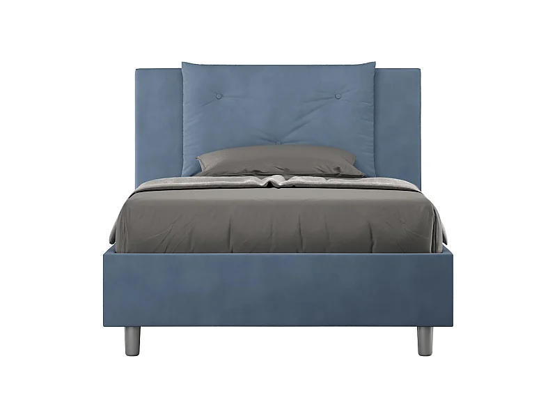 Letto Appia 110x210 senza rete blu
