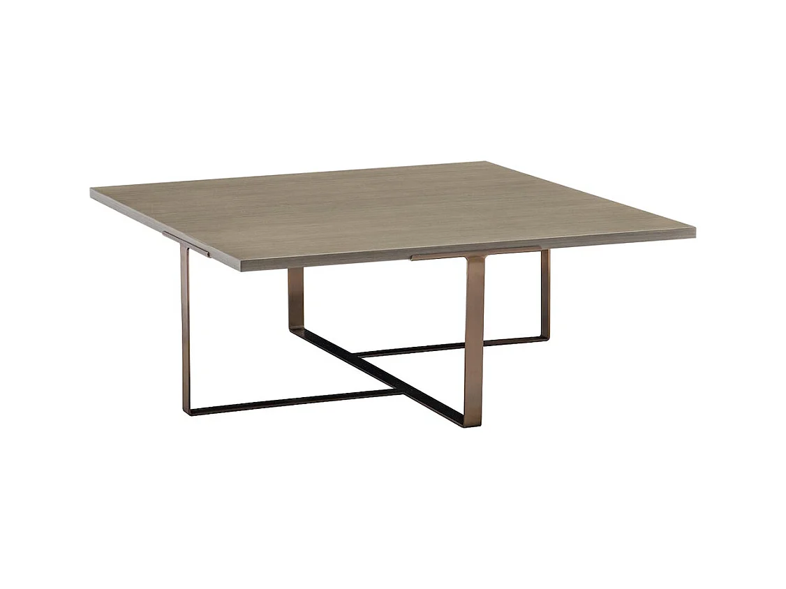 Table basse CELESTE - Bois -  Acier / Bois
