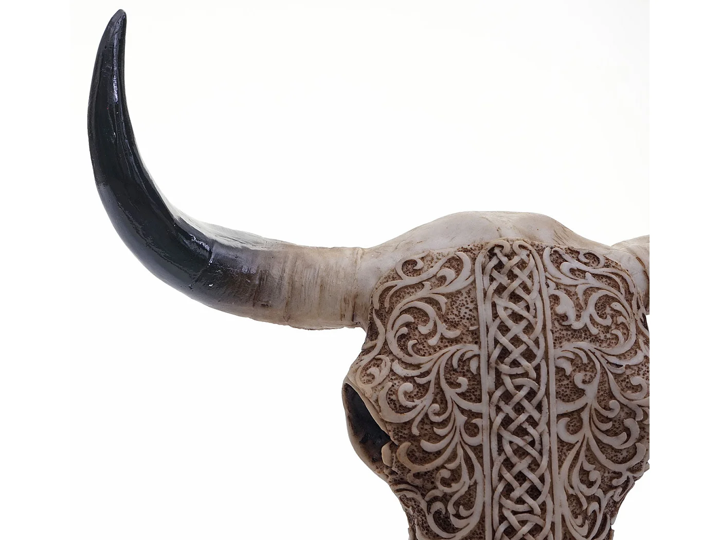 Figurine tête de vache résine 12 x 8 x 22 cm 04_0002840