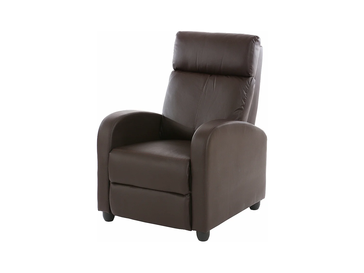 Fauteuil TV inclinable TV marron 72 x 92 x 105 cm 04_0002019