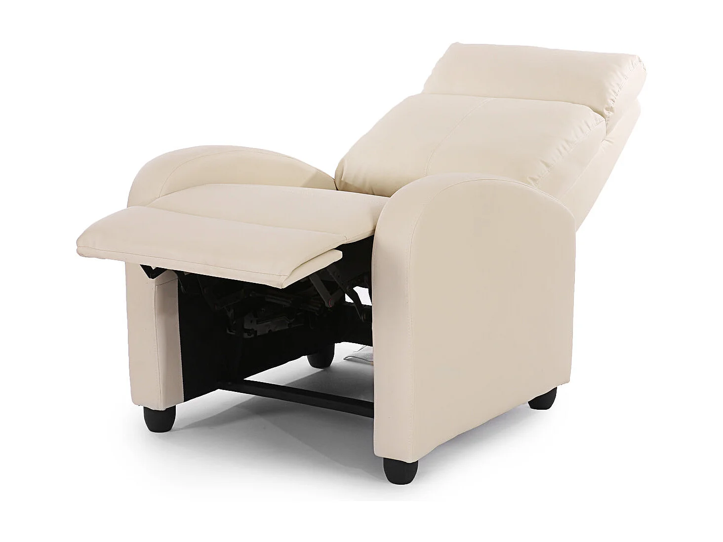 Fauteuil TV inclinable TV crème 72 x 92 x 105 cm 04_0002018