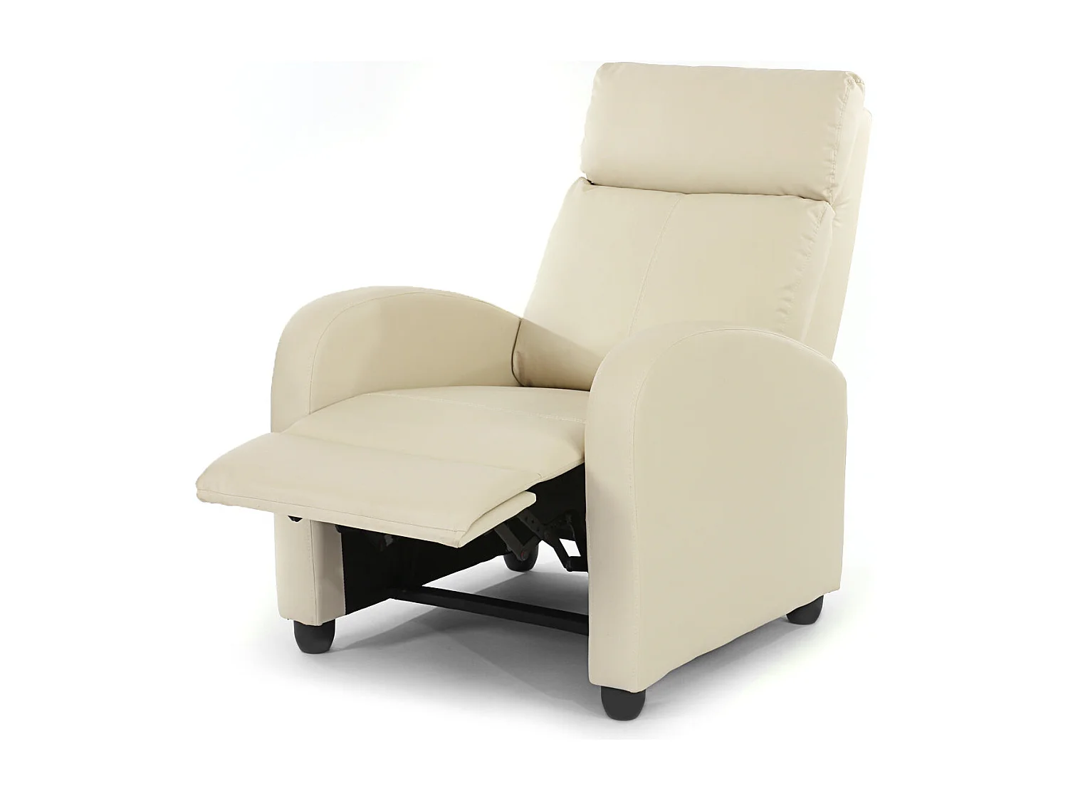 Fauteuil TV inclinable TV crème 72 x 92 x 105 cm 04_0002018