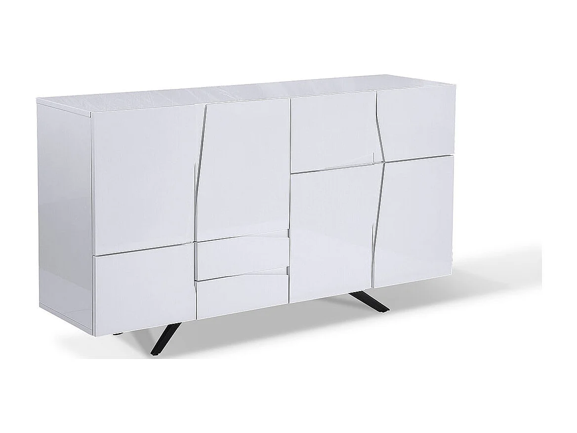 Buffet laqué ASTER - Blanc