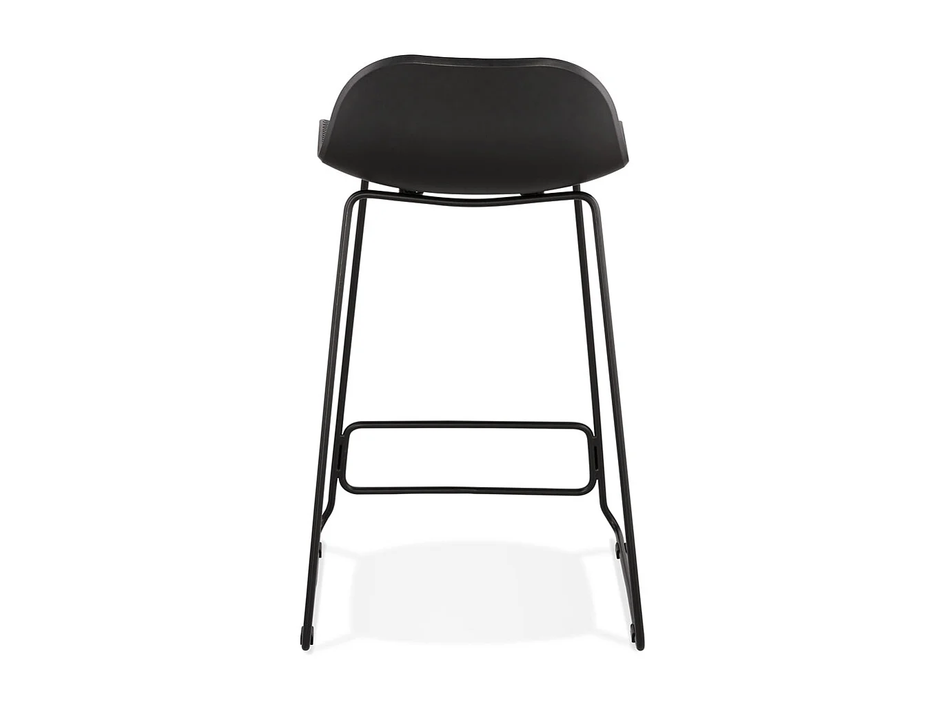 Snackhocker - BABYLOS - zwart - 48x53x85 cm