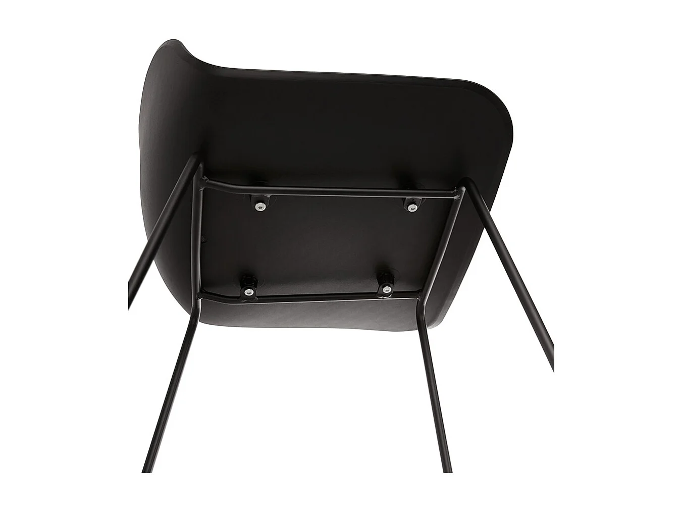 Snackhocker - BABYLOS - zwart - 48x53x85 cm