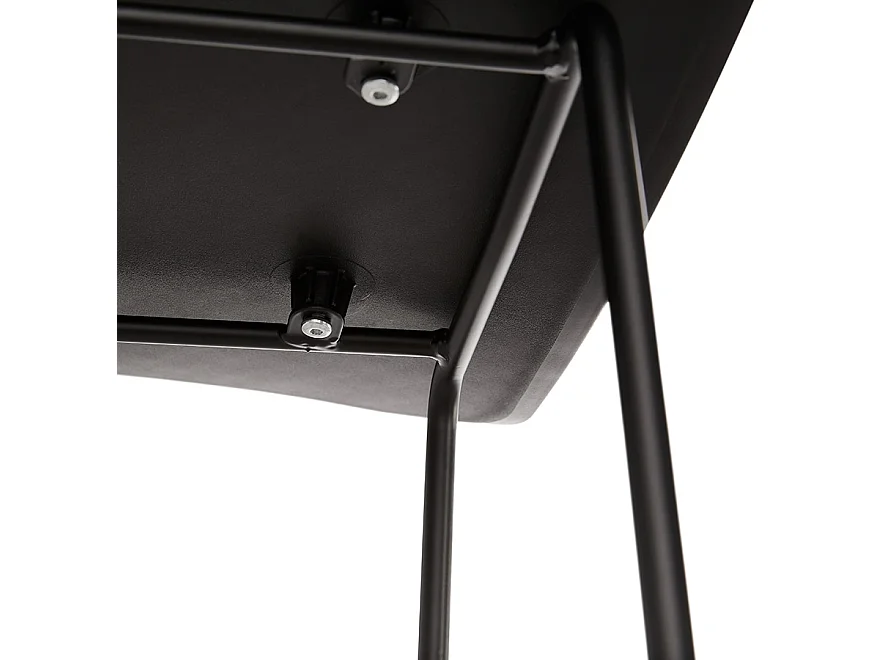 Snackhocker - BABYLOS - zwart - 48x53x85 cm