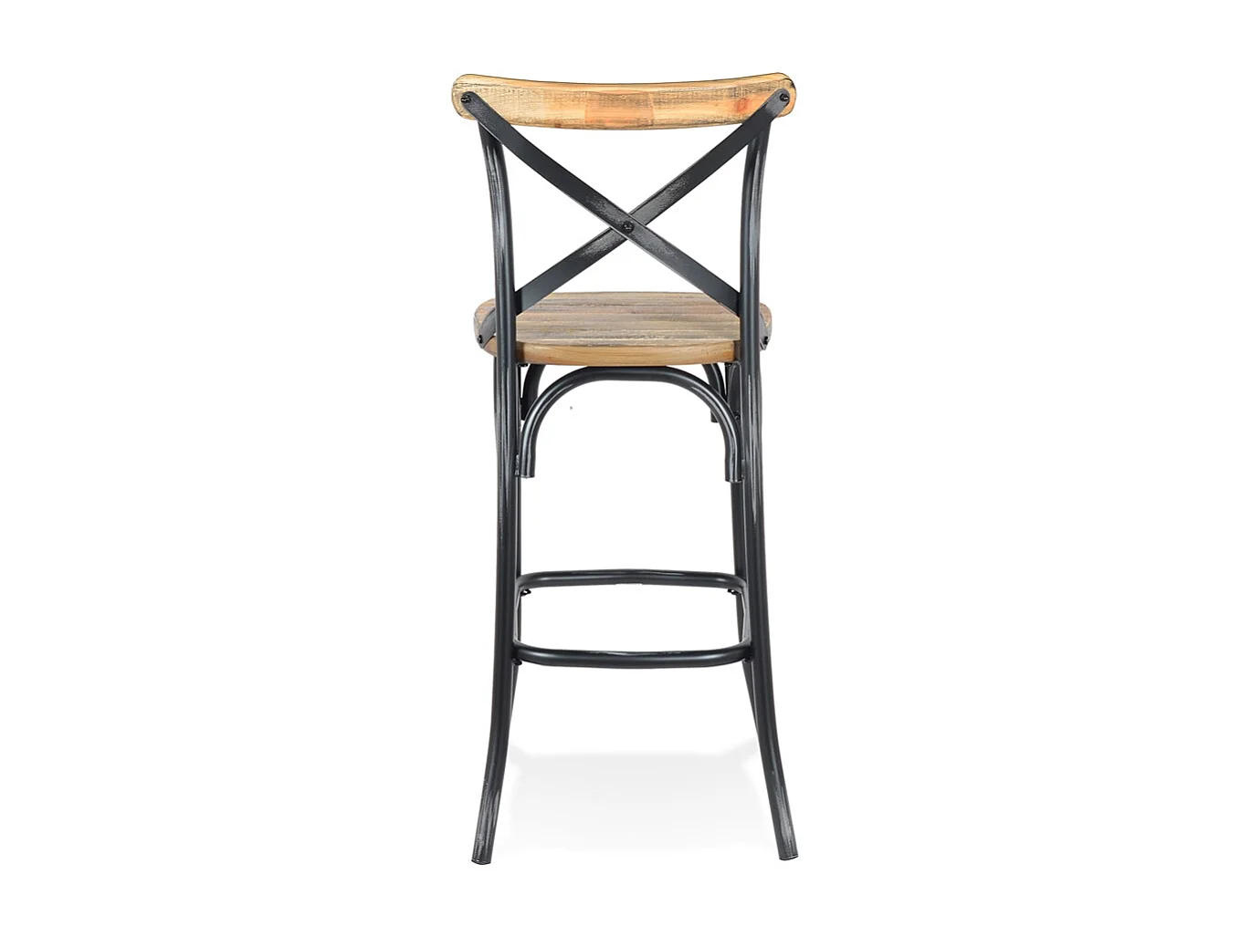 Seggiola da bar -COTTAGE - Beige - 47x50x110 cm