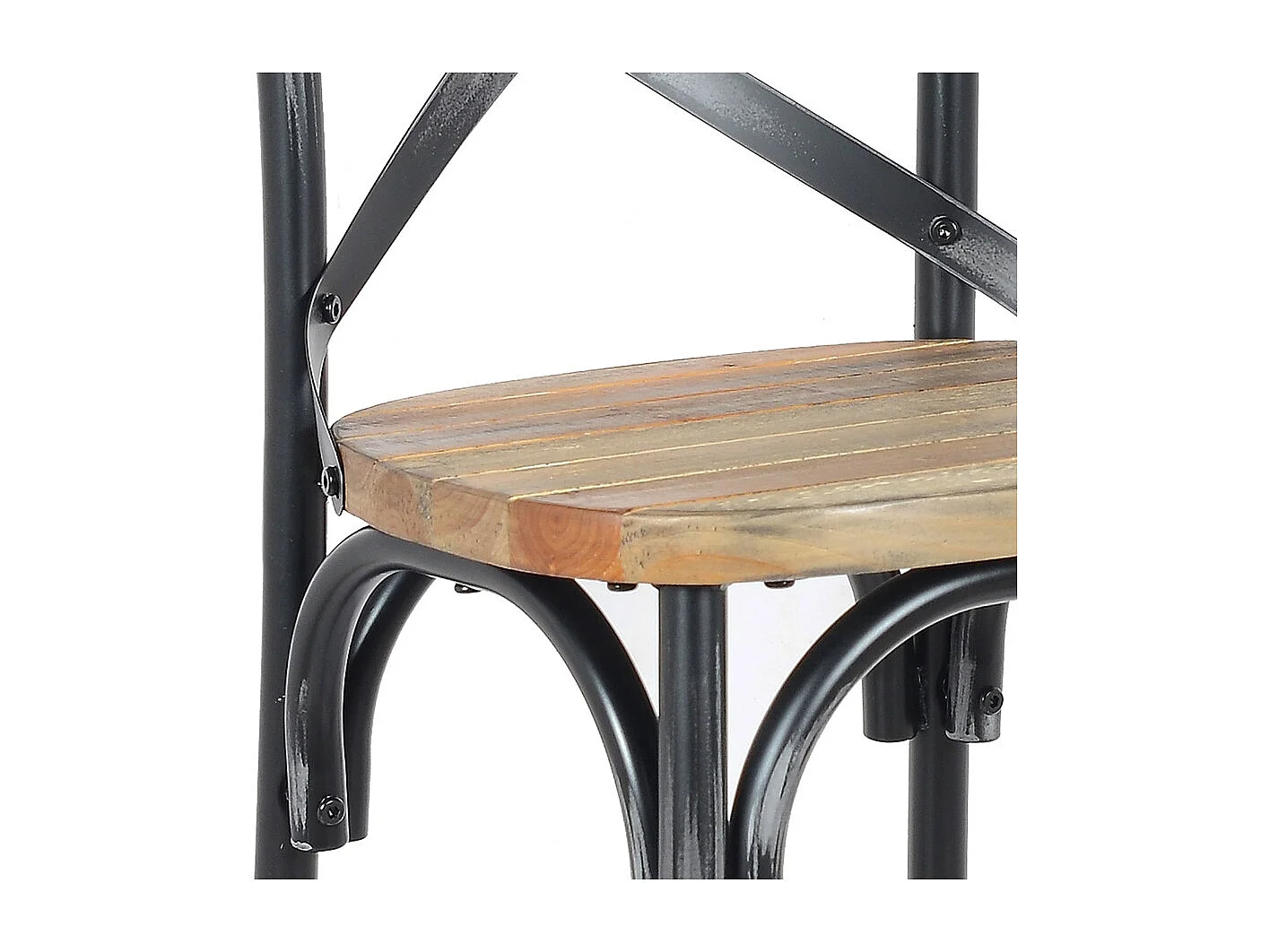 Seggiola da bar -COTTAGE - Beige - 47x50x110 cm