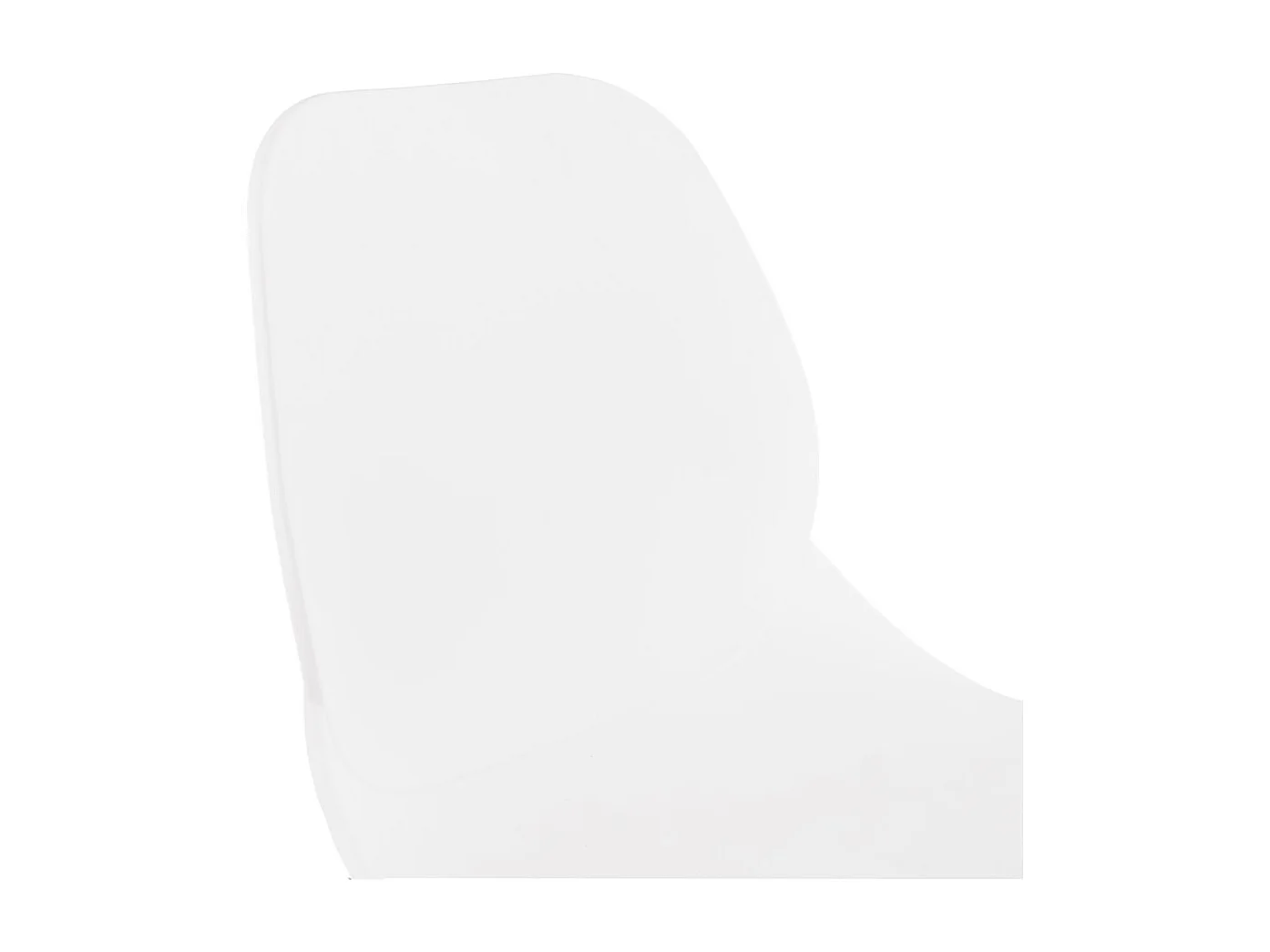 Stapelbarer Designer-Barhocker - BERLIN - wit - 51,5x52x111 cm