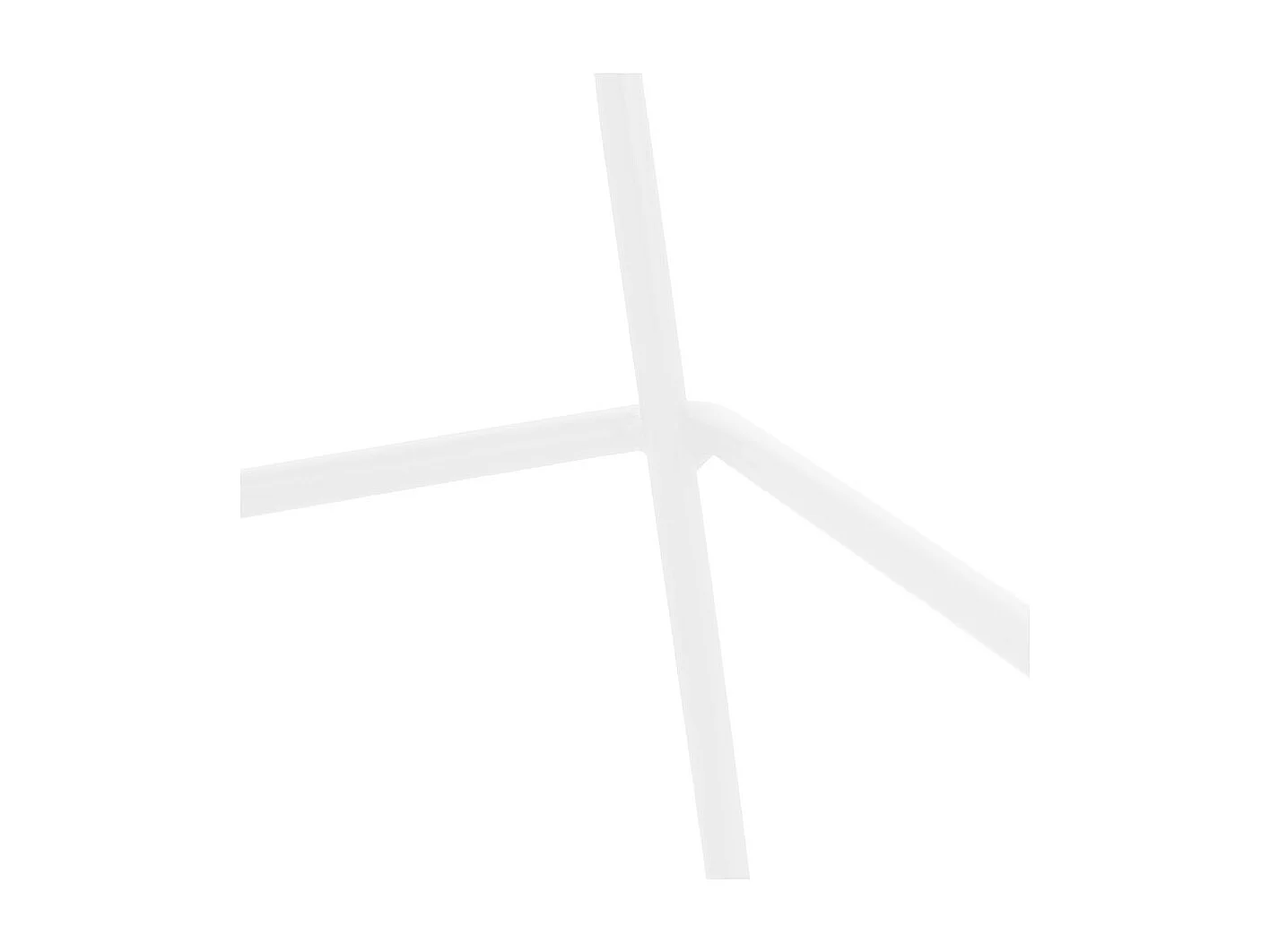 Stapelbarer Designer-Barhocker - BERLIN - wit - 51,5x52x111 cm