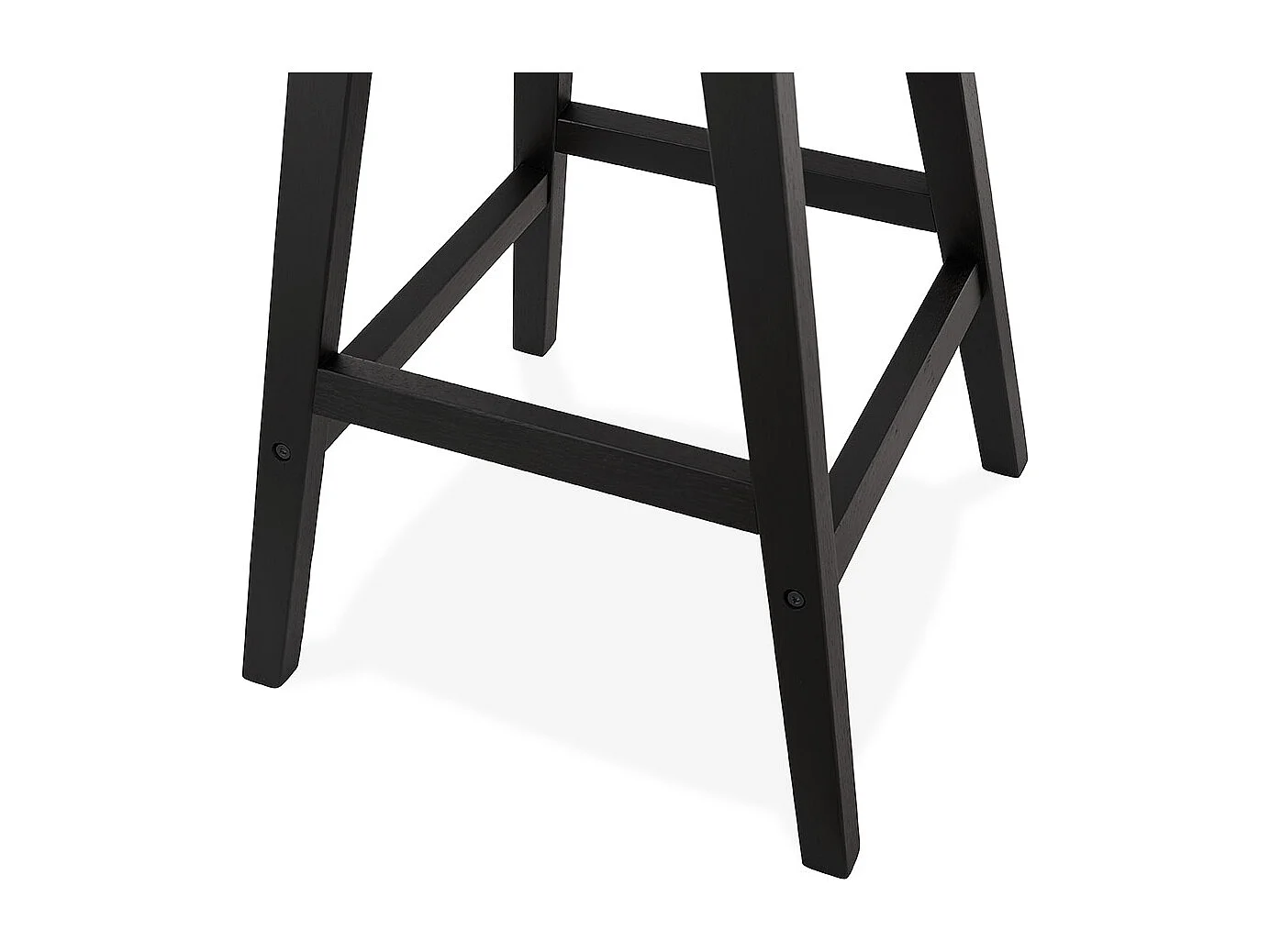 Snackhocker - MORISS - zwart - 48x56x103 cm