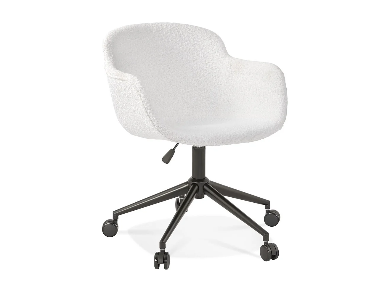 Bürostuhl - VIVIANE - wit - 59x54x80 cm