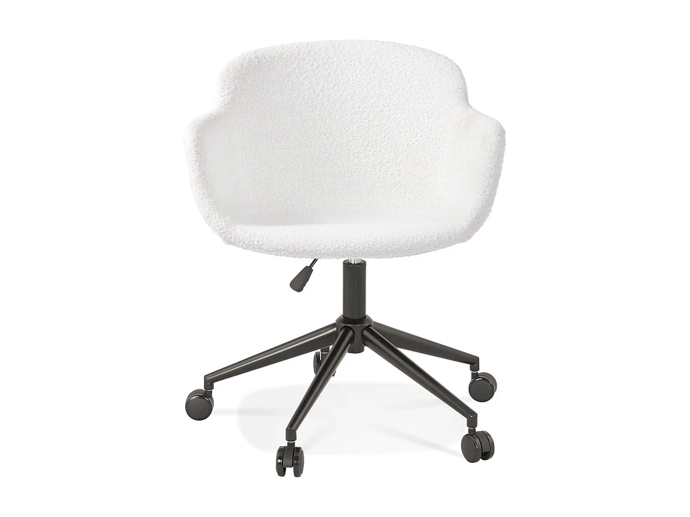 Bürostuhl - VIVIANE - wit - 59x54x80 cm