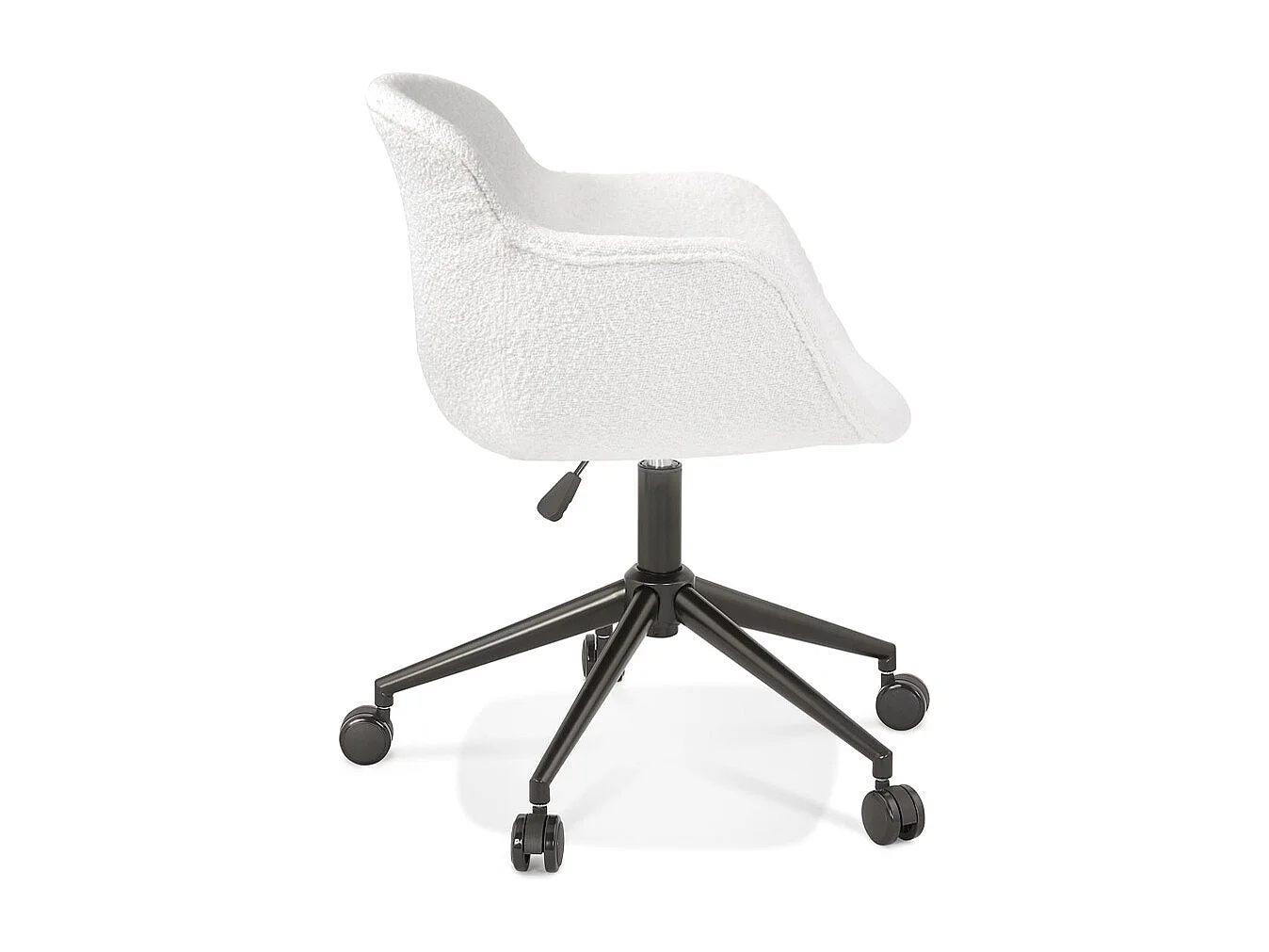 Bürostuhl - VIVIANE - wit - 59x54x80 cm