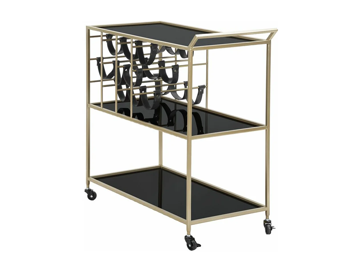 Carrello Black String Cm 79X39,5X82