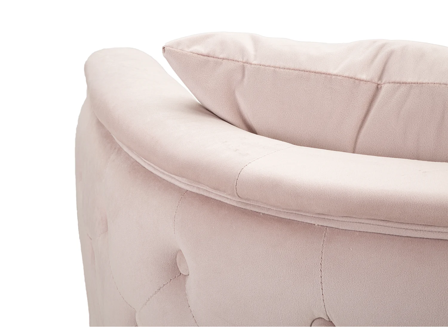 Divanetto Bucarest Rosa Cm 127X74X73