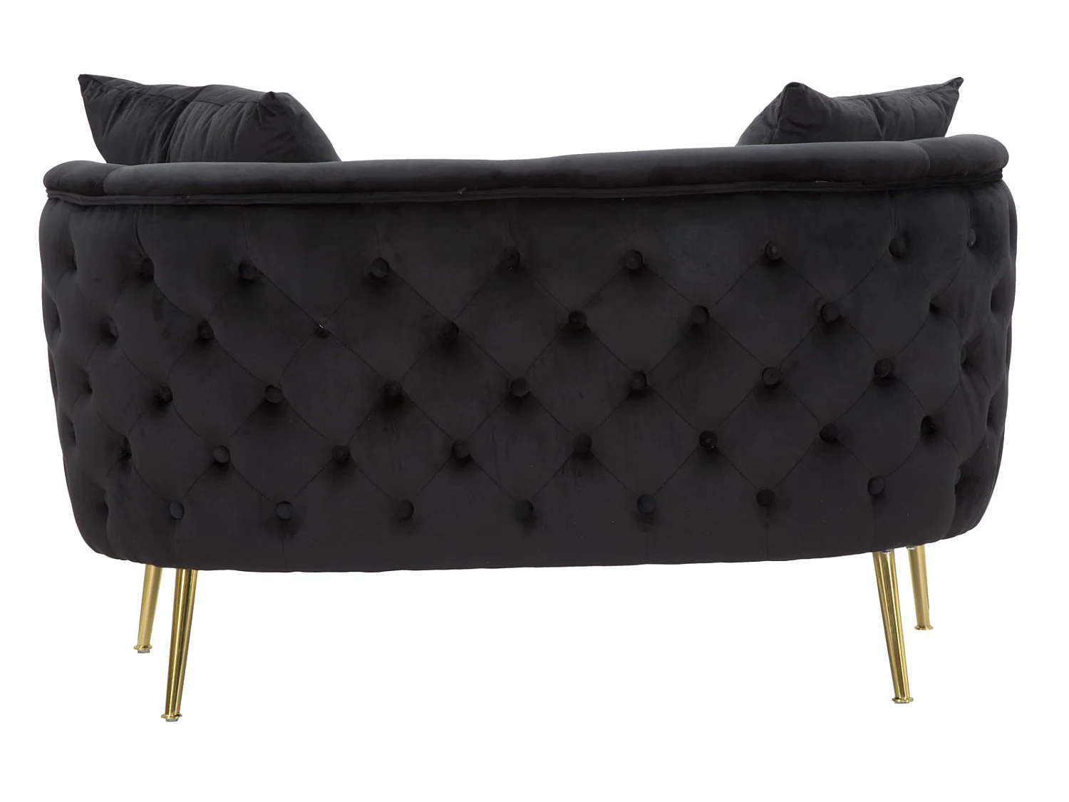 Sofa Bucharest Czarna Cm 127X74X71
