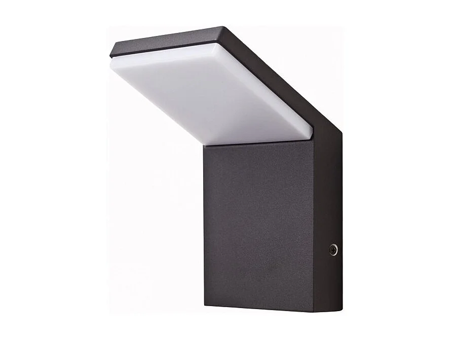 LED-Wandleuchte IP54 9W Schwarz 4000K