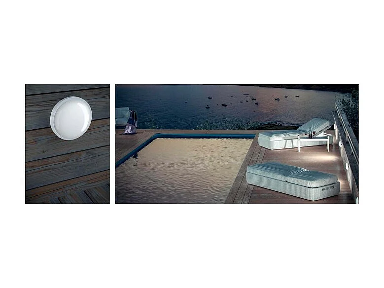 SELEN ronde waterdichte LED plafondlamp IP65 12W 3000K