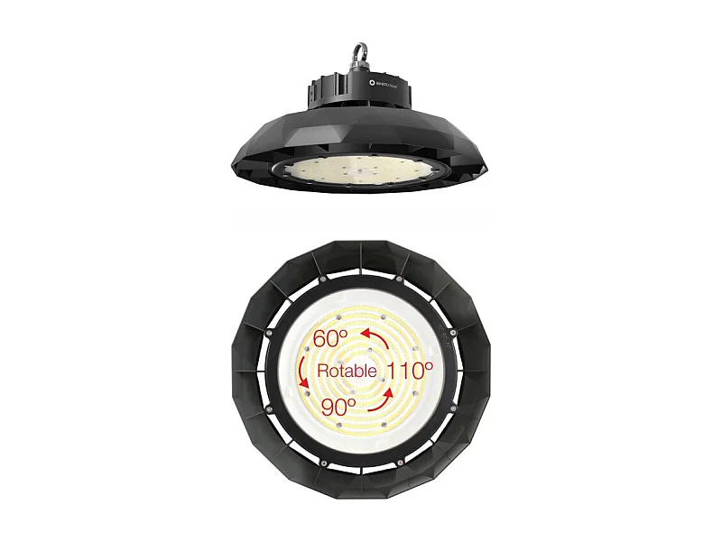 Lampe LED industrielle UFO LENS DALI 150W 100-260V 4000K