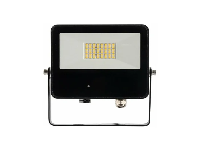 Spot LED SKY 30W IP65 avec capteur intégré 4000k Noir