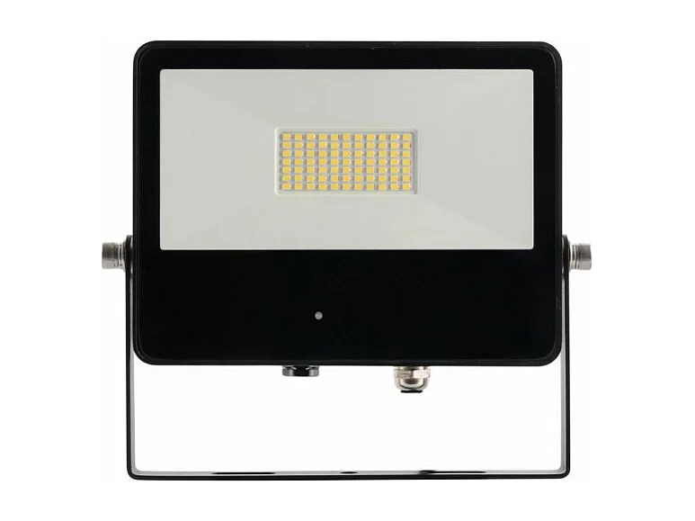 SKY 50W IP65 LED-Strahler mit integriertem Sensor 5000k Schwarz