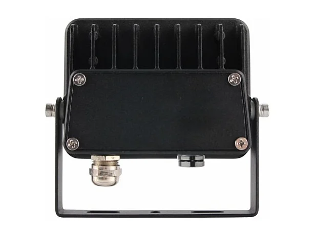 SKY 10W IP65 LED-Strahler mit integriertem Sensor 5000k Schwarz