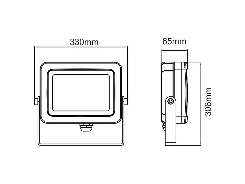 Refletor LED SKY 150W IP65 Luz muito quente 2200K
