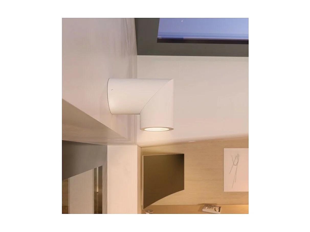 7Watt Plus-Tricolor Schwarze zylindrische verstellbare LED-Wandleuchte