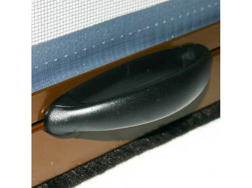 Moustiquaire à enroulement en kit réductible universel pour fenêtres verticales EASY-UP Blanc 60x150