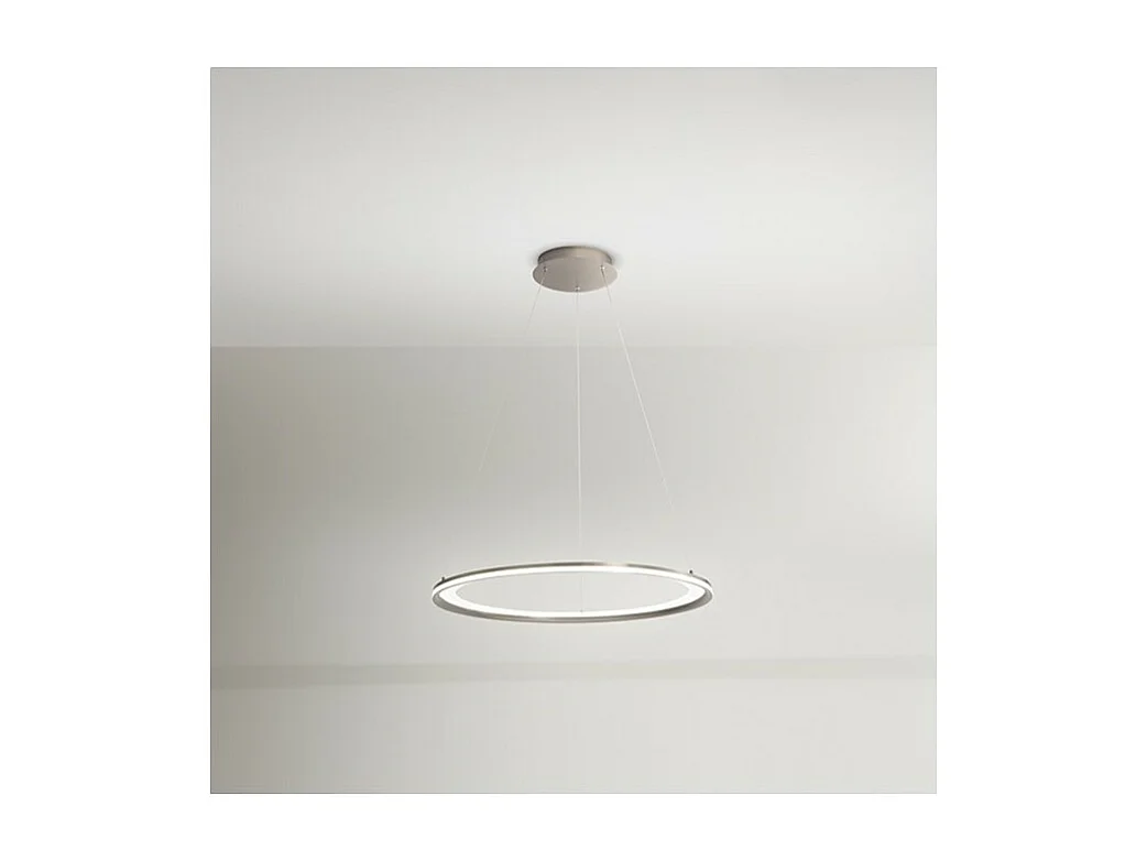 EDGE LED-Pendelleuchter 66W Titangrau Perenz