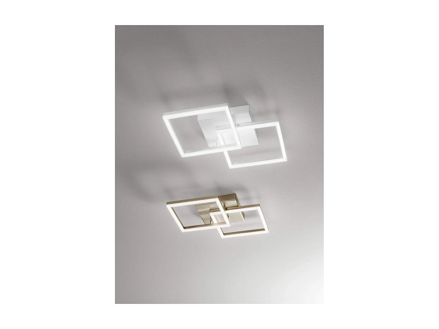 BARD moderne LED-Deckenleuchte 39W Anthrazit 3394-22-282 Fabas Luce