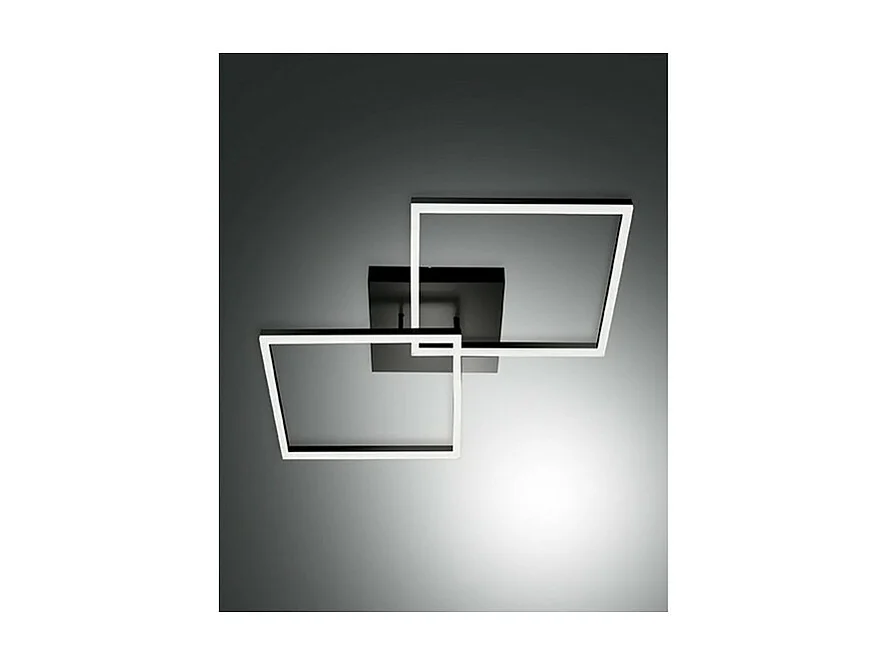 BARD moderne LED-Deckenleuchte 52W Schwarz 3394-65-101 Fabas Luce