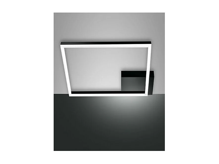 Plafon LED moderno BARD 39W preto 3394-61-101 Fabas Luce