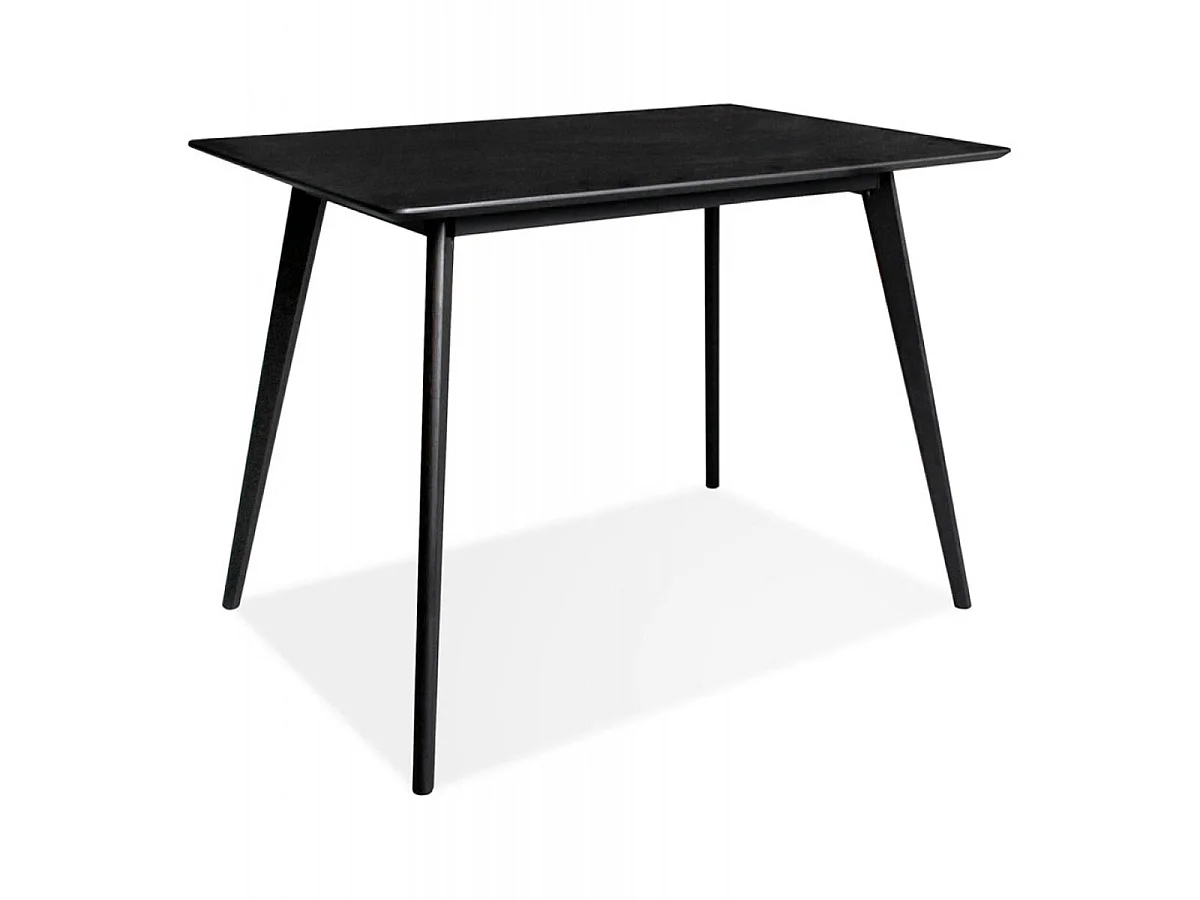 Table à Manger en Bois "Percy" 120cm Noir