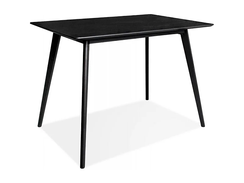 Table à Manger en Bois "Percy" 120cm Noir