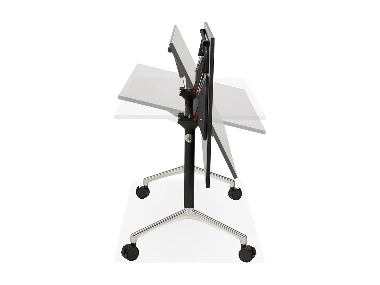 Klappbarer Schreibtisch - FLEXO - zwart - 140x70x73 cm