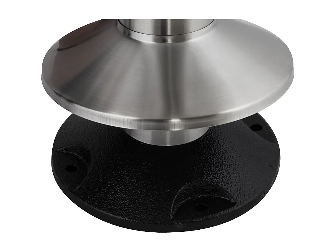 Tischbein - PIKET - grau - 33x33x110 cm