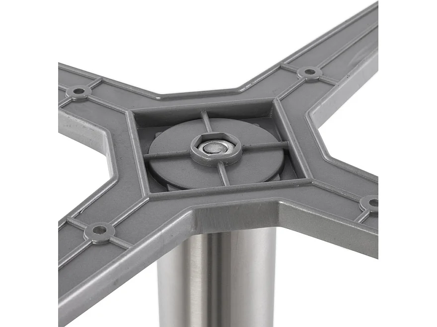 Gamba del tavolo -TARGET - Grigio - 47x47x110 cm