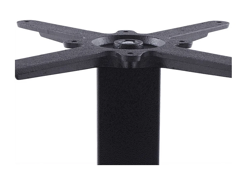 Tischbein - NERO - zwart - 50x50x73 cm