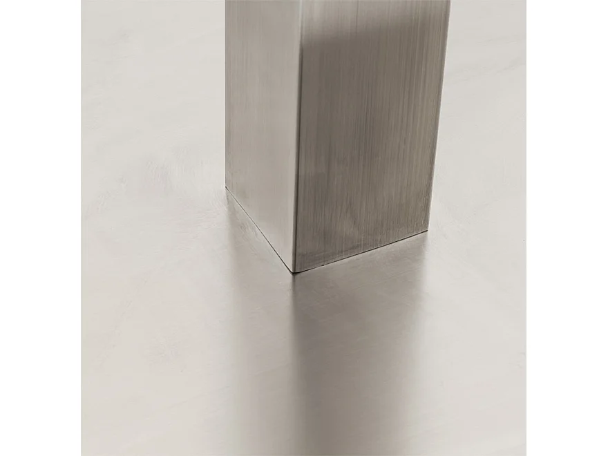 Tischbein - KARO - grau - 50x50x110 cm