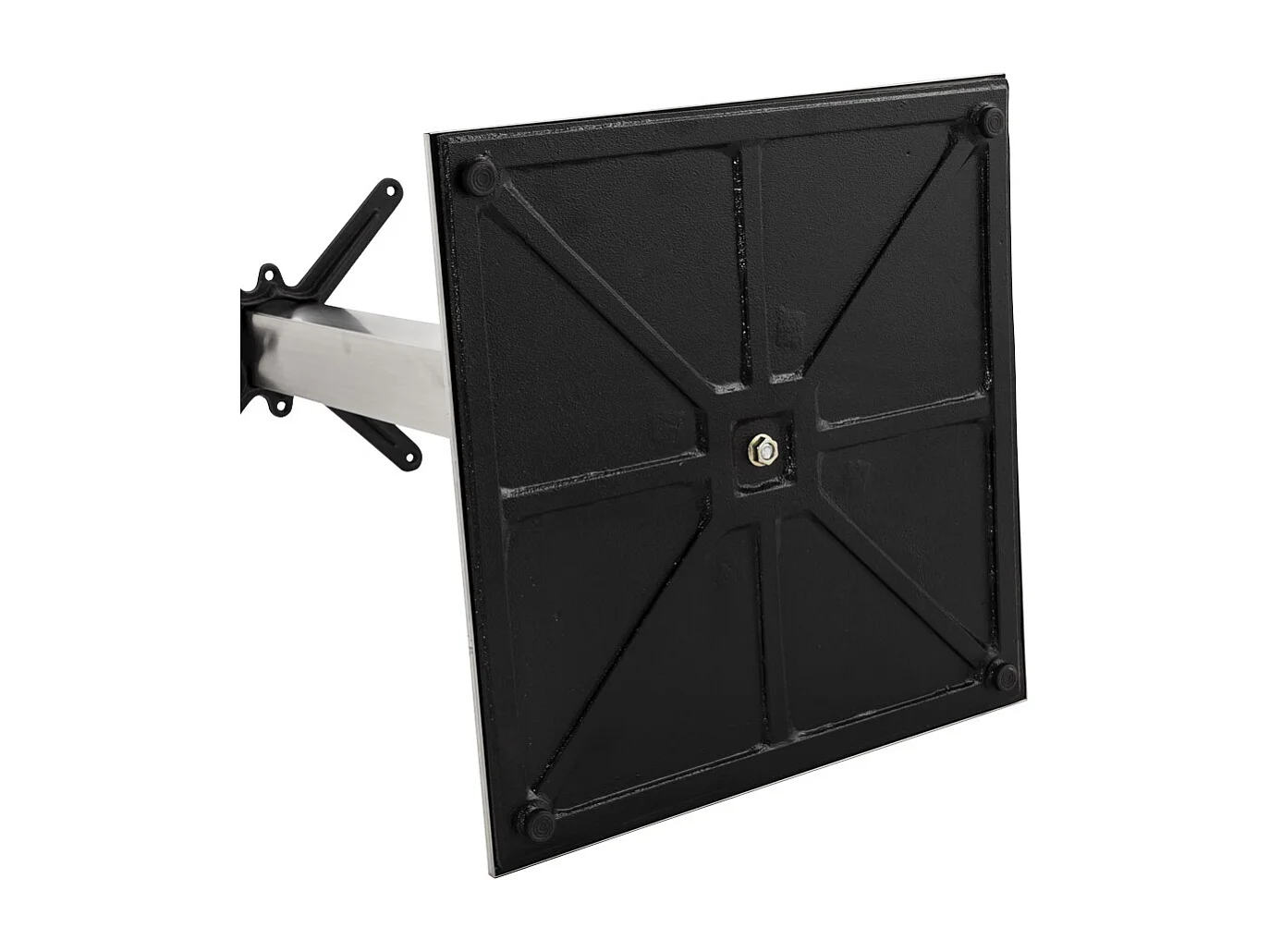 Tischbein - KARO - grau - 50x50x110 cm