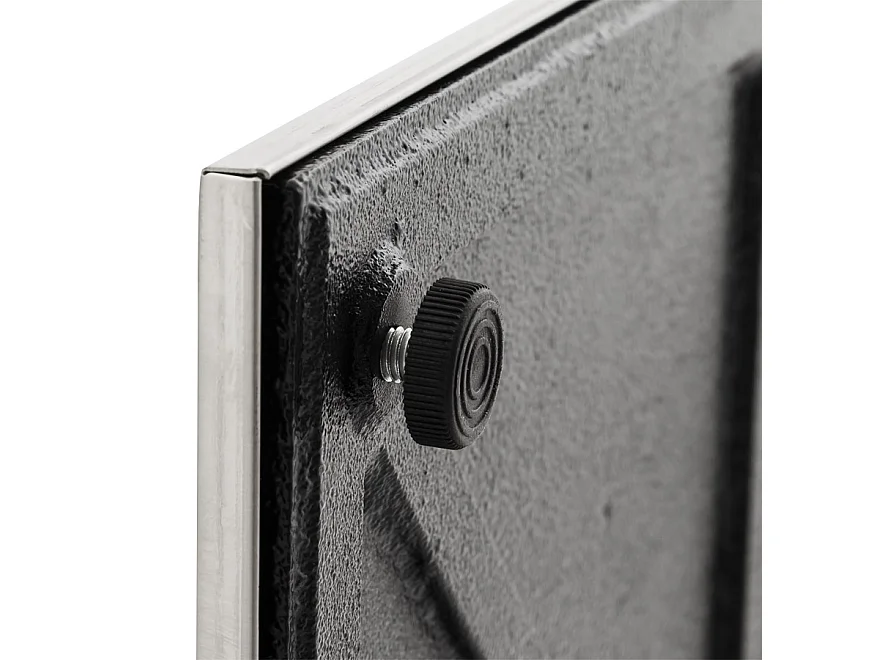 Tischbein - KARO - grau - 50x50x110 cm