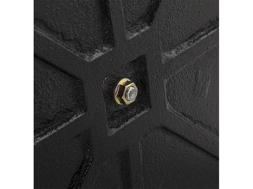 Tischbein - KARO - grau - 50x50x110 cm