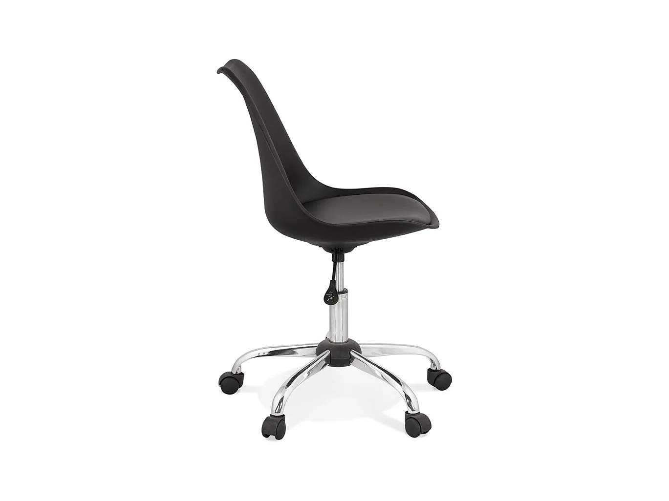 Bürostuhl - MONKY - Schwarz - 58x58x81 cm