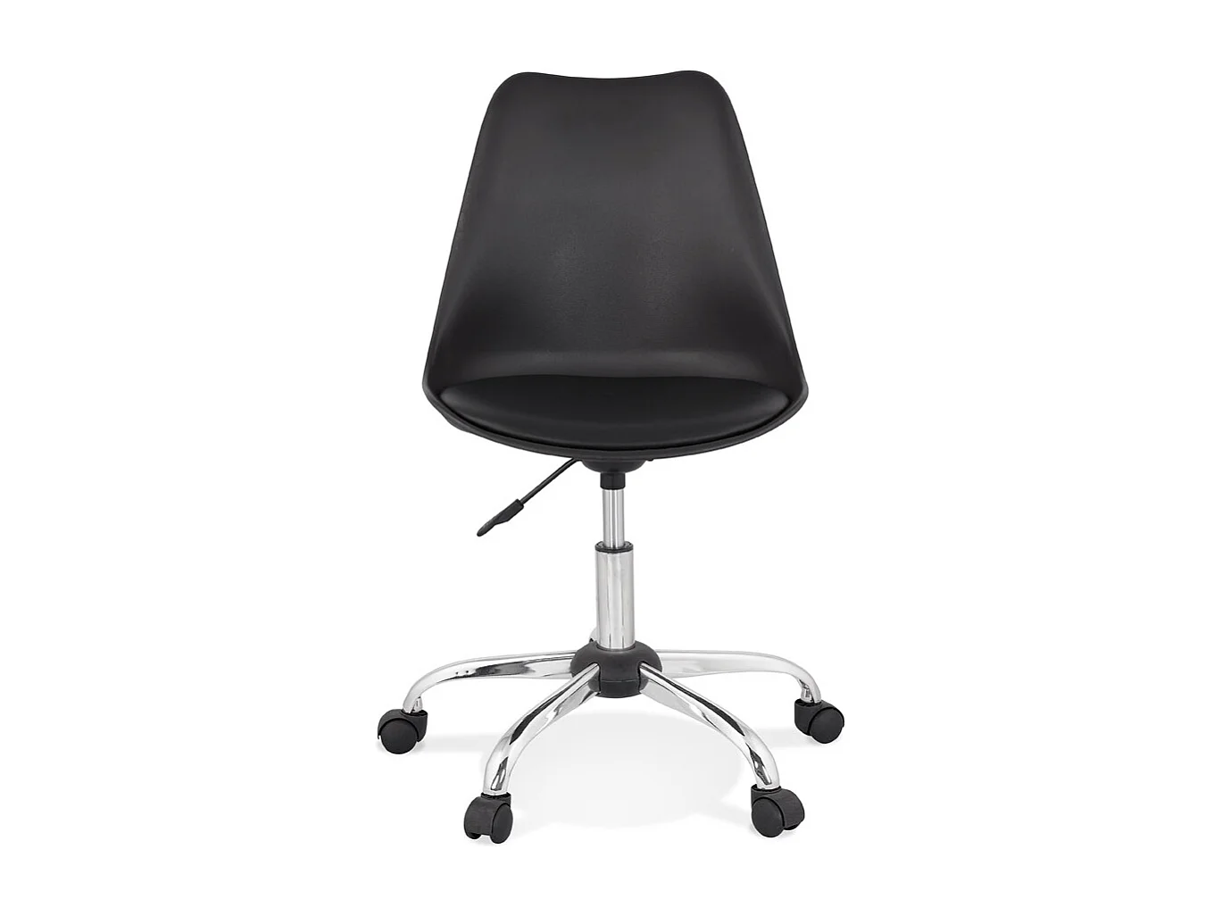 Bürostuhl - MONKY - Schwarz - 58x58x81 cm