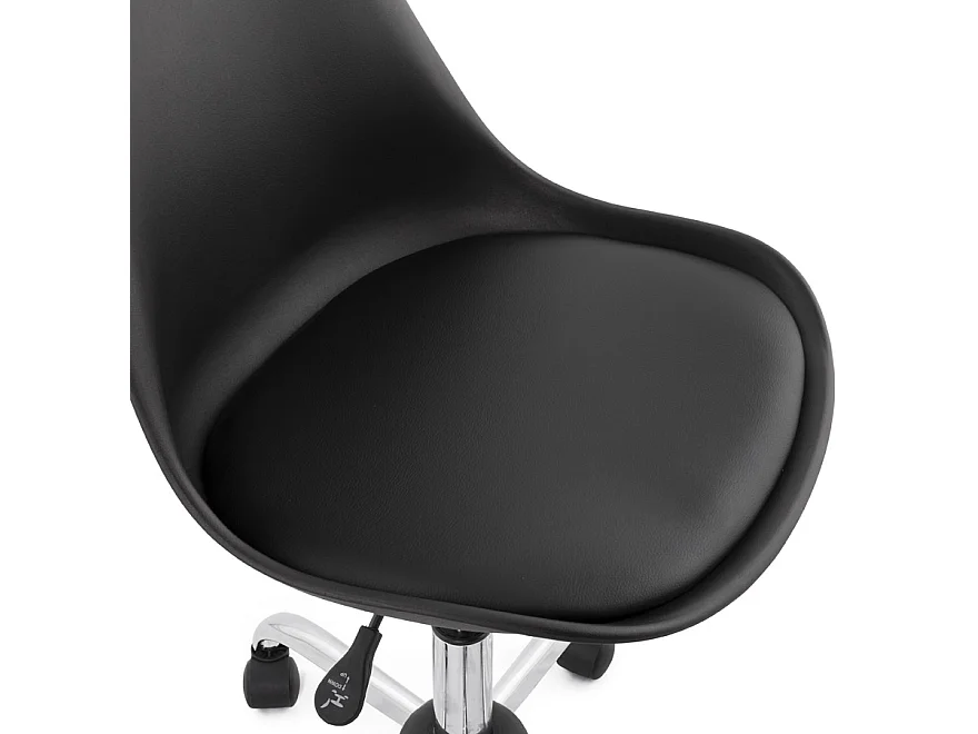 Bürostuhl - MONKY - Schwarz - 58x58x81 cm